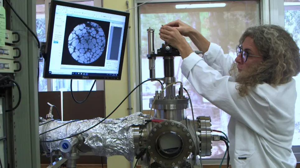 Preparing a Celadonite Electron Source and Estimating Its Brightness