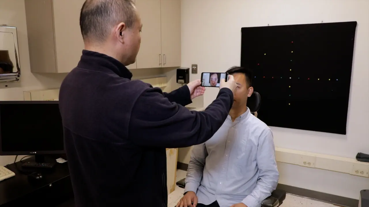 Subjective Refraction Test Using a Smartphone for Vision Screening