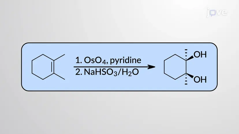 Oxidation of Alkenes: Syn Dihydroxylation with Osmium Tetraoxide