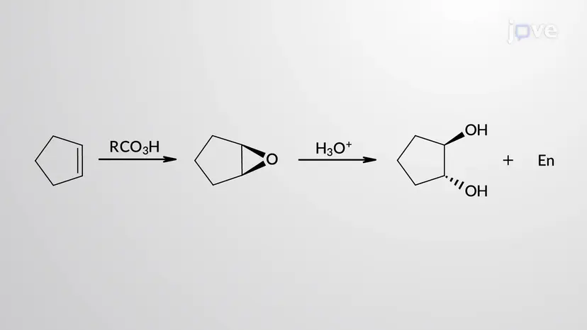 Oxidation of Alkenes: Anti Dihydroxylation with Peroxy Acids